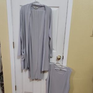 Charlie Paige Light Gray Women's Set